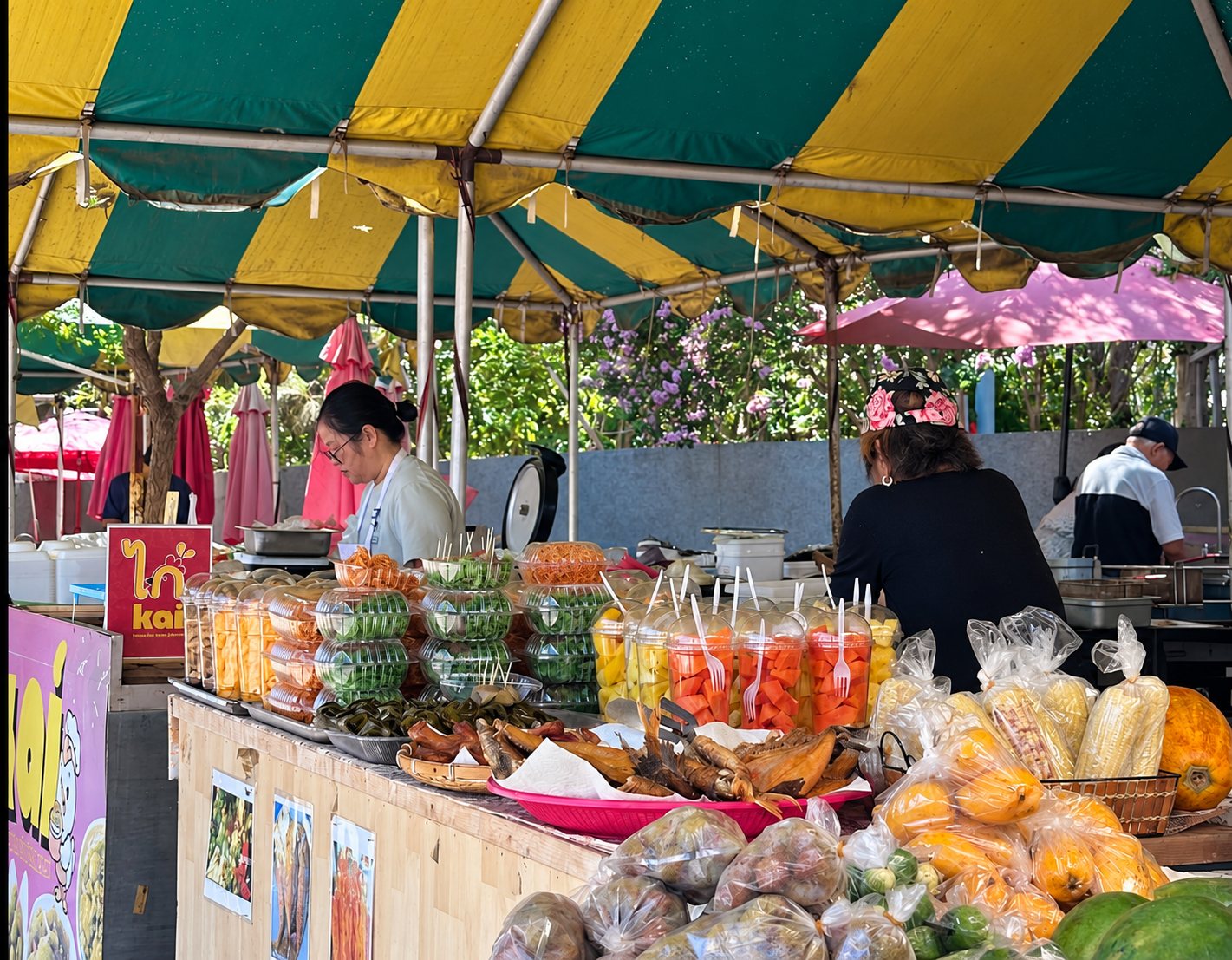 The Sunday market