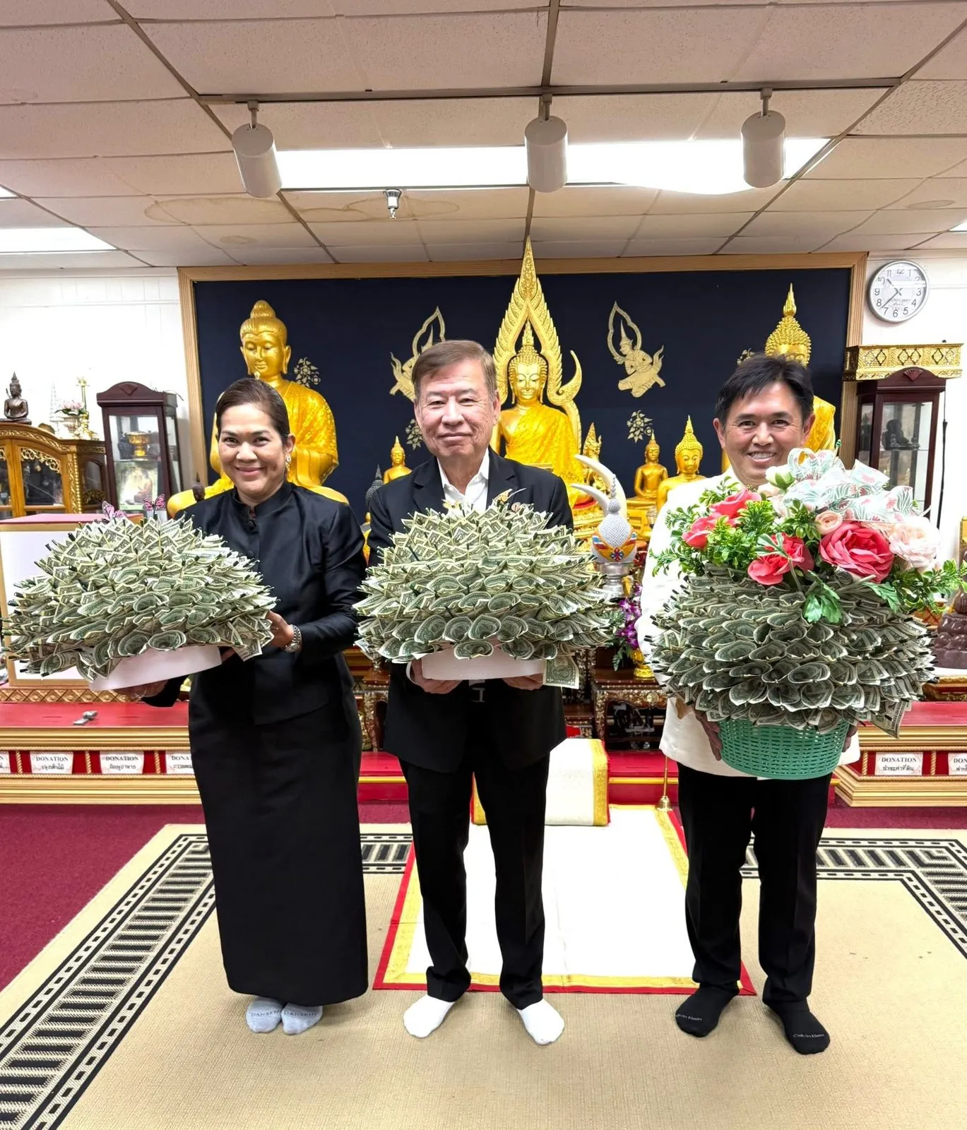 บรรยากาศงานทอดผ้าพระกฐินประทาน ประจำปี 2568 ที่วัดพระธาตุดอยสุเทพ ยูเอสเอ (7)