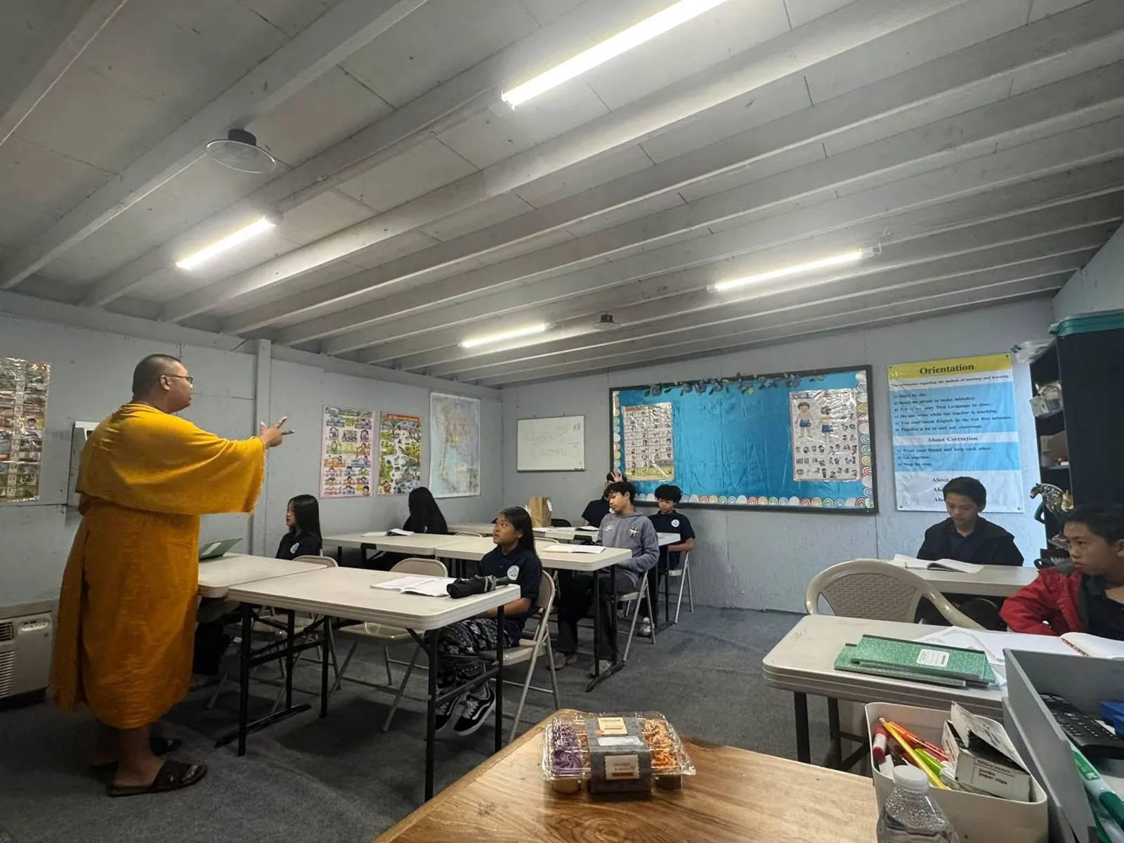 Buddhist Sunday School, October 11, 2026: smiles through the rain (1)